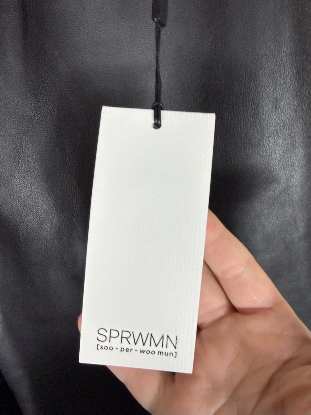 SPRWMN Leather Culotte - Picture 6 of 12